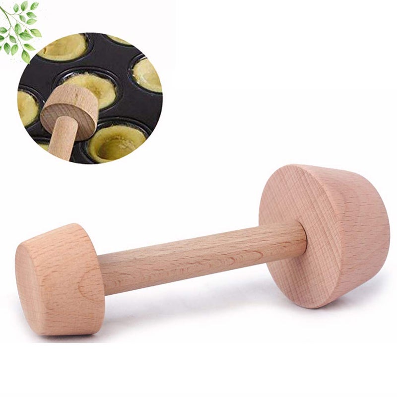 ليزنيرزم lasenersm 1 قطعة قالب العبث مزدوج الجانب الخشبي لاذع البيض قالب DIY كعكة المعجنات انتهازي البيض تارت العبث ضعف الجانب الخشبي المعجنات Pushe أدوات المطبخ الخبز - Image 5